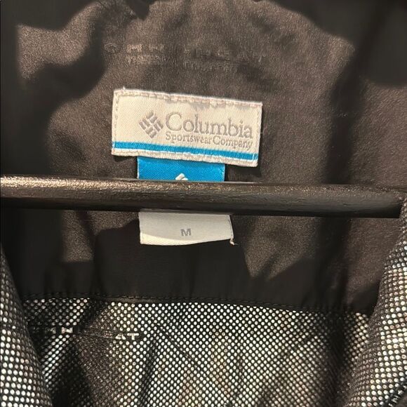 Columbia Black Snow Jacket Mid-length Omni-Heat Thermal Comfort size Medium - Picture 2 of 12